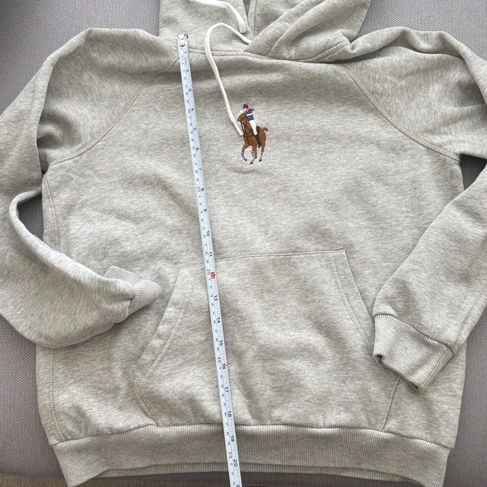 Ralph Lauren Light Gray Hoodie Sweater